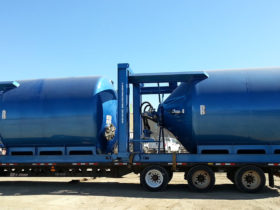 Two SP50 Silo’s can fit on a single trailer.